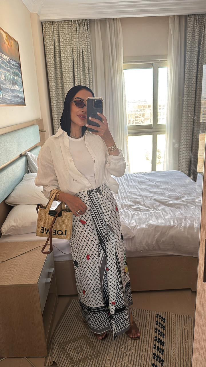 فلسطين في القلب skirt