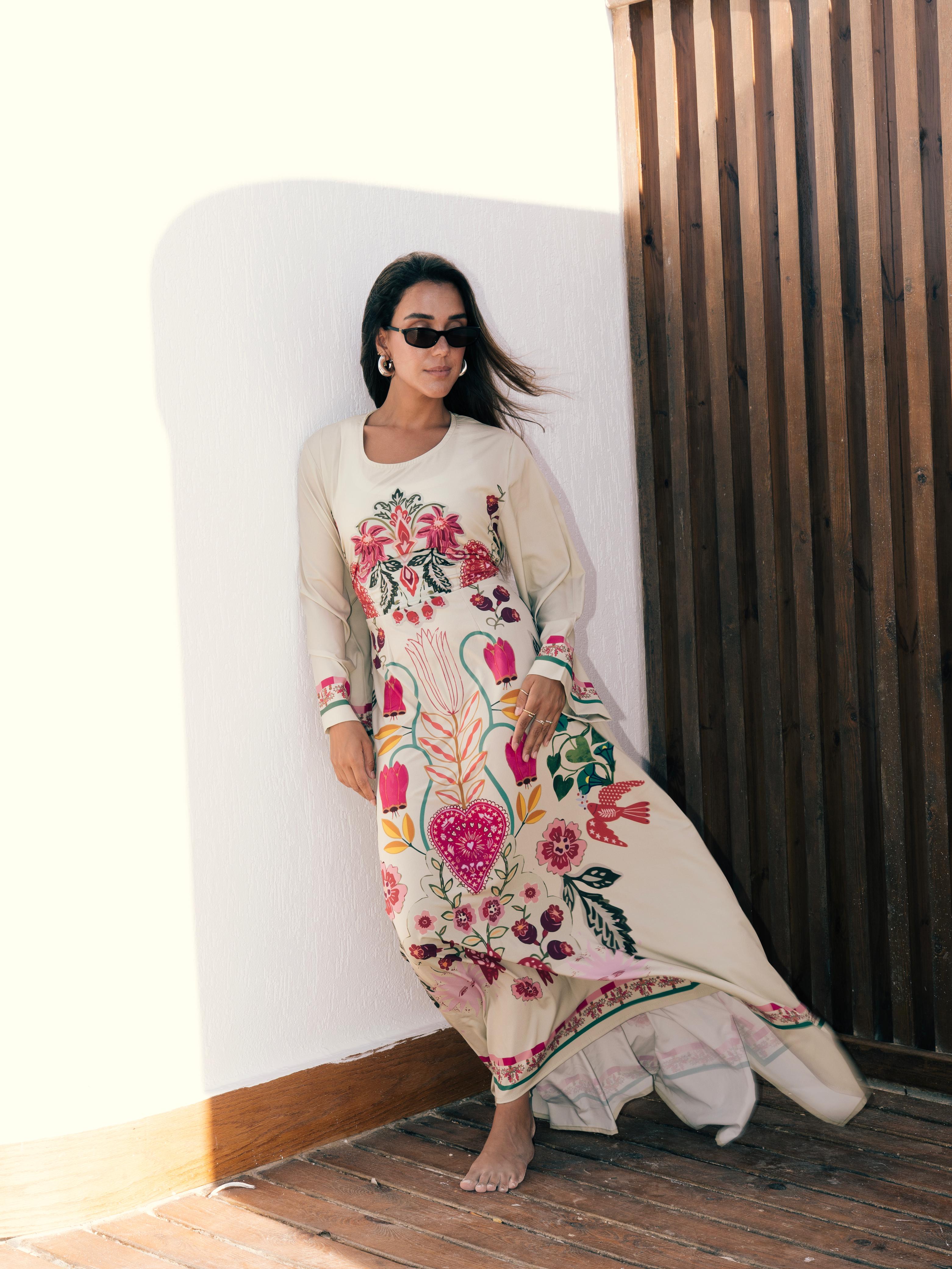 Barefoot dress