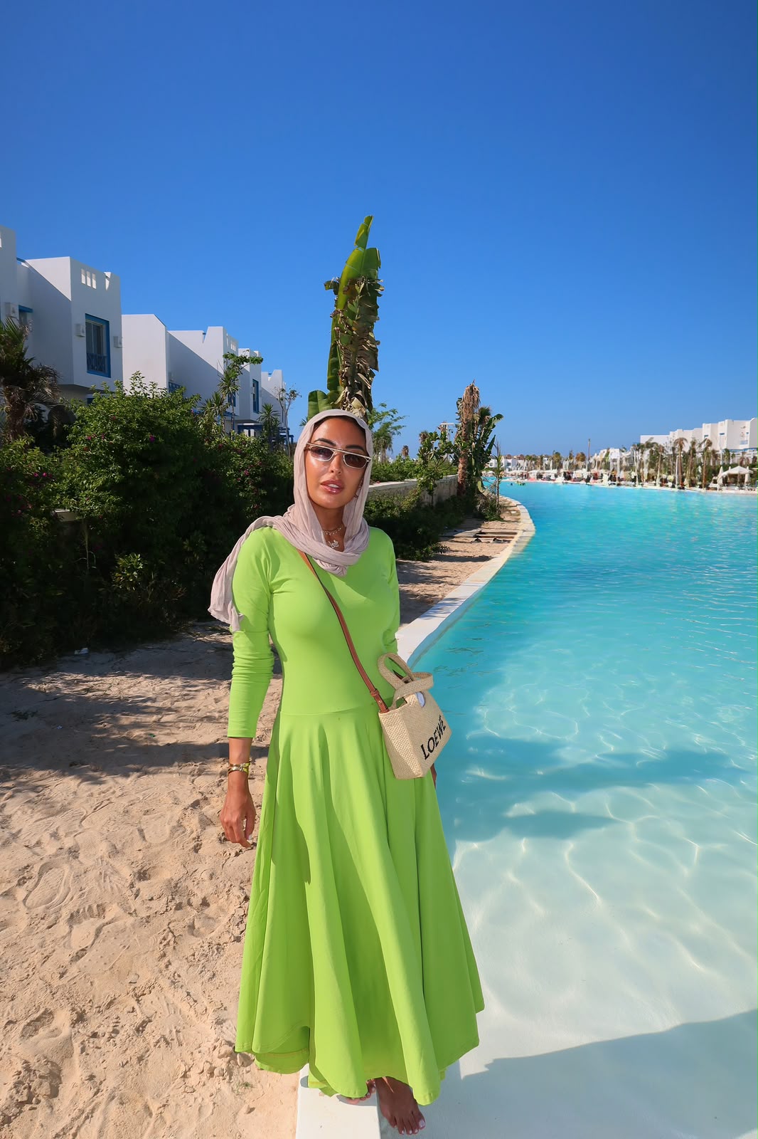 Beach Dress Green