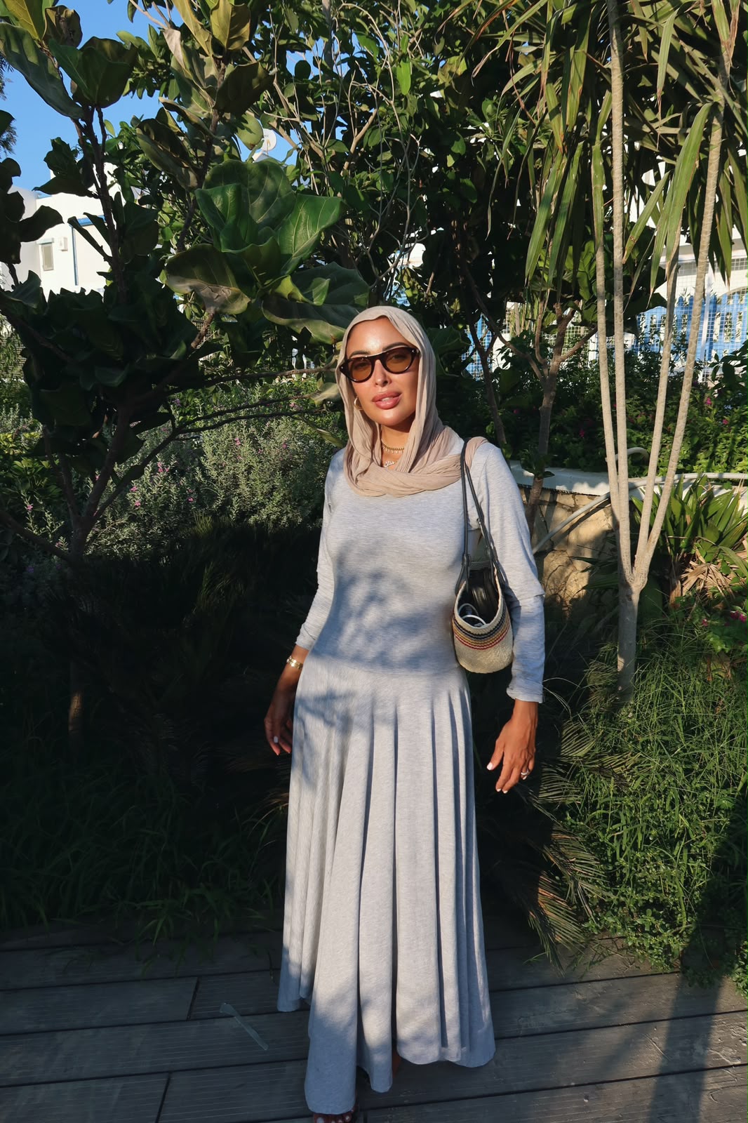 Beach Dress Grey