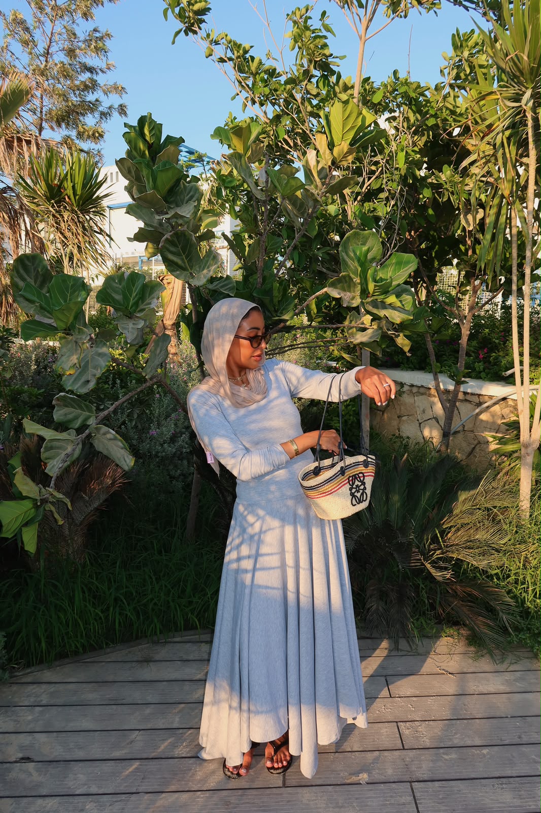 Beach Dress Grey