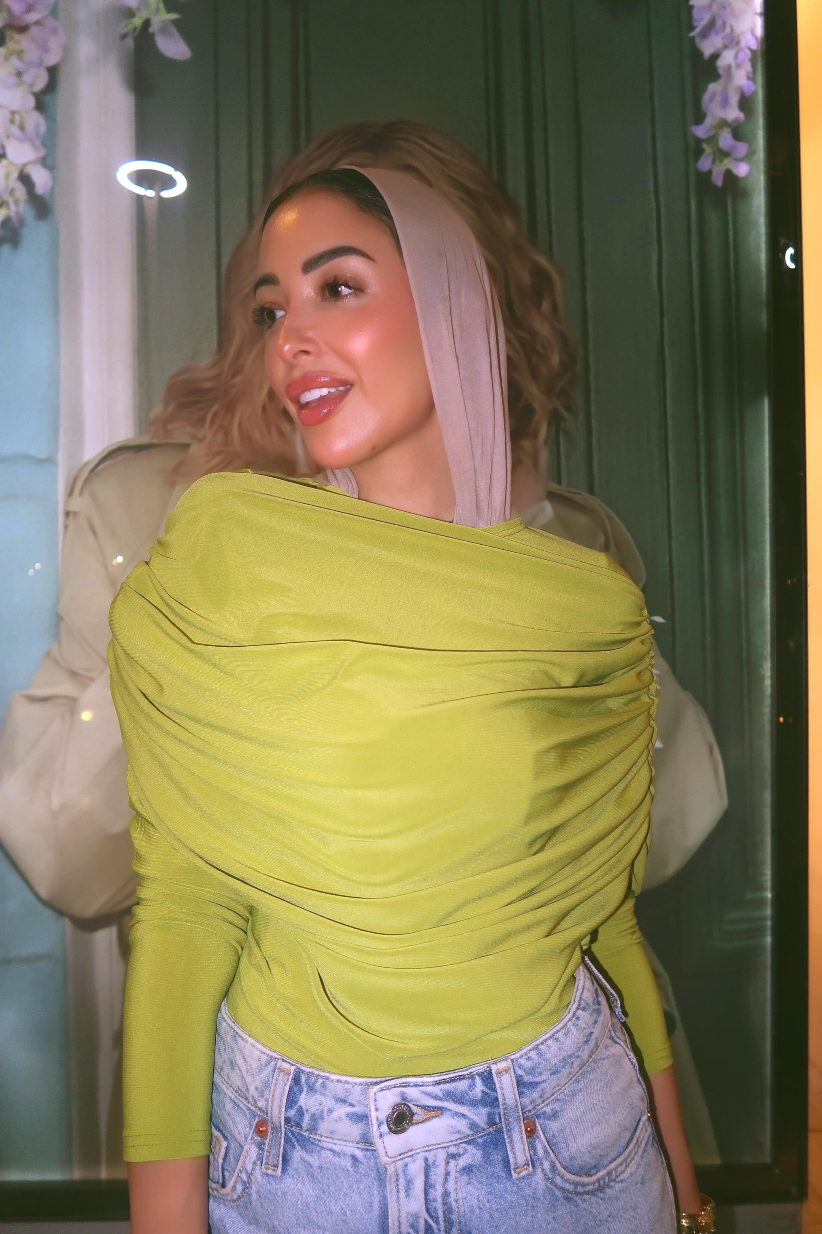 The Getaway Top Green