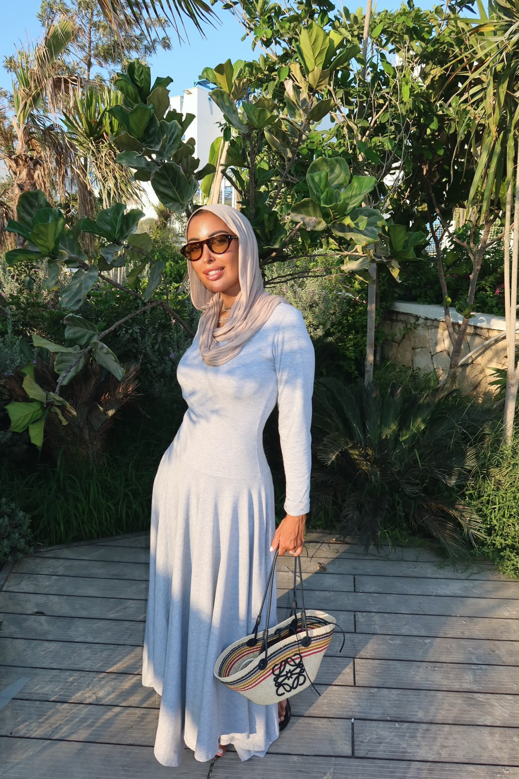 Beach Dress Grey