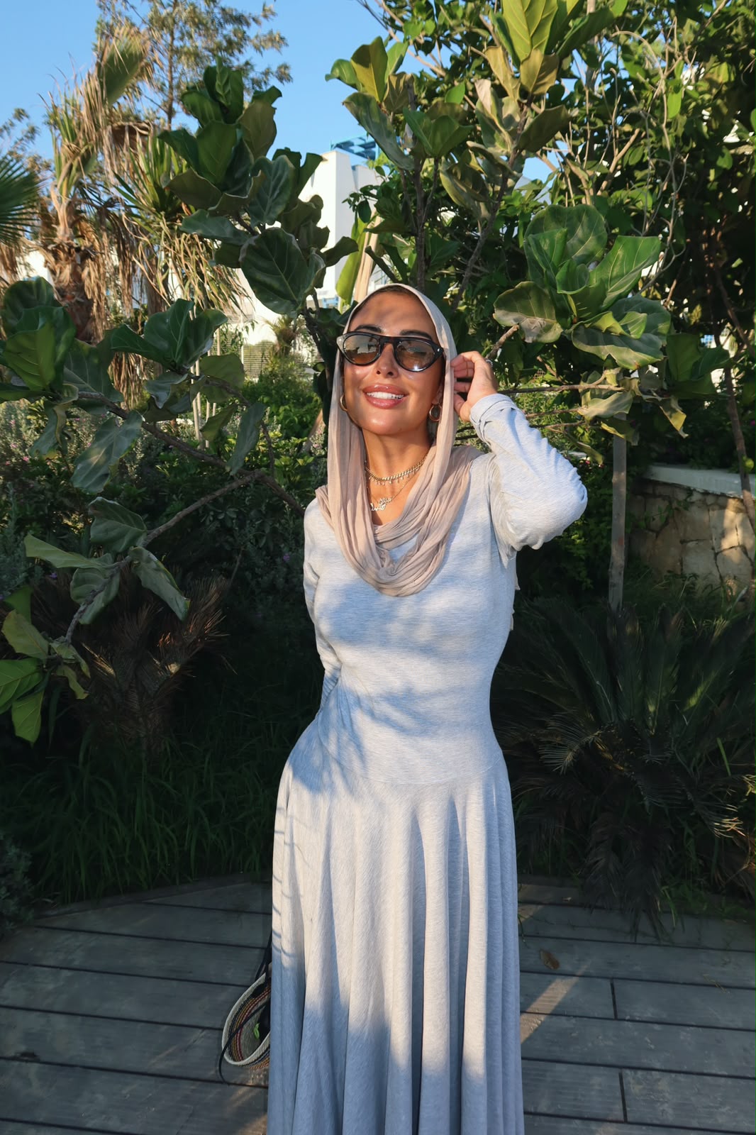 Beach Dress Grey
