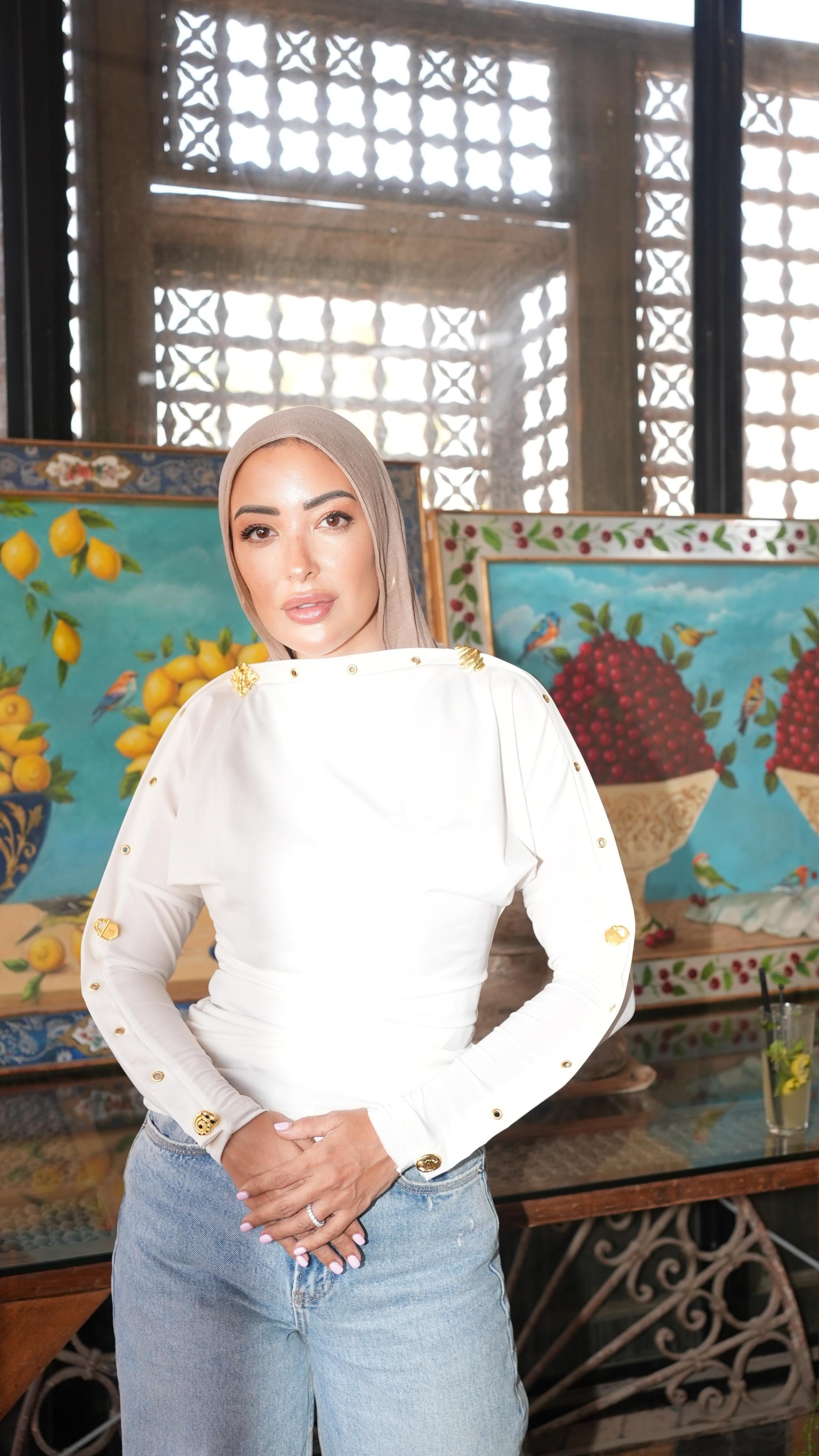 White aura top