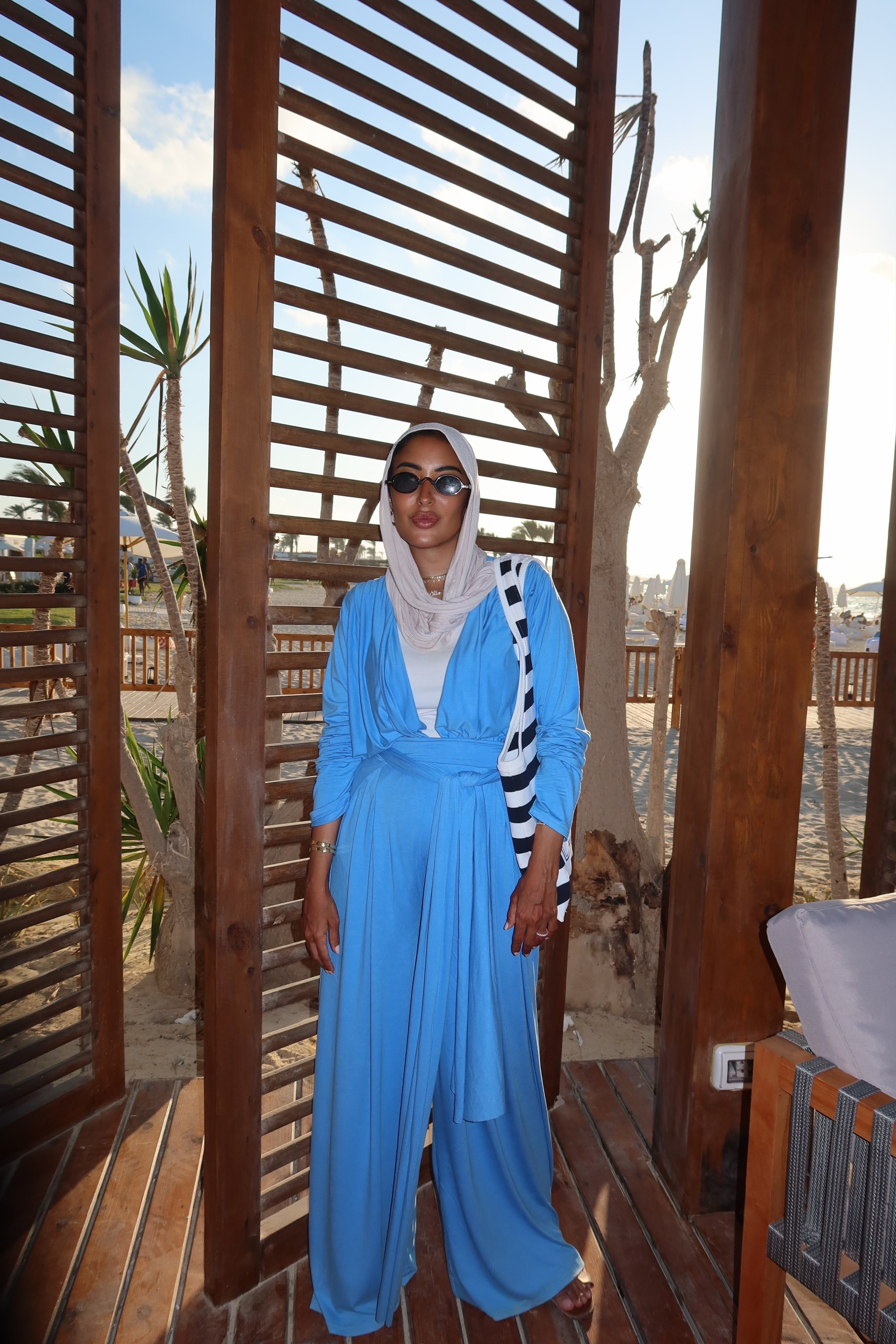 Beach set blue