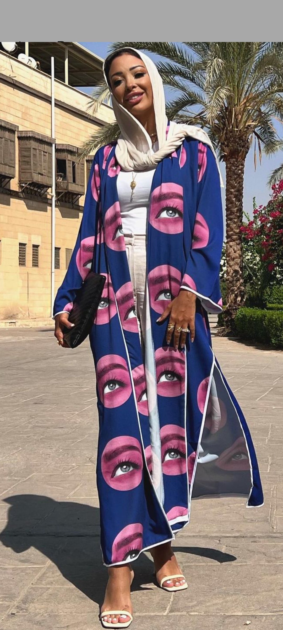 Blue kimono
